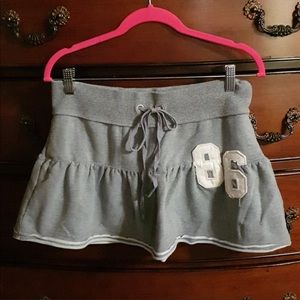 y2k victoria's secret pink lounge skirt